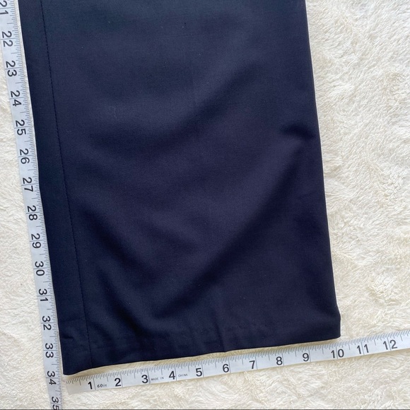 Lafayette 148 menswear black stretch wool trouser pants 8 - Picture 5 of 13